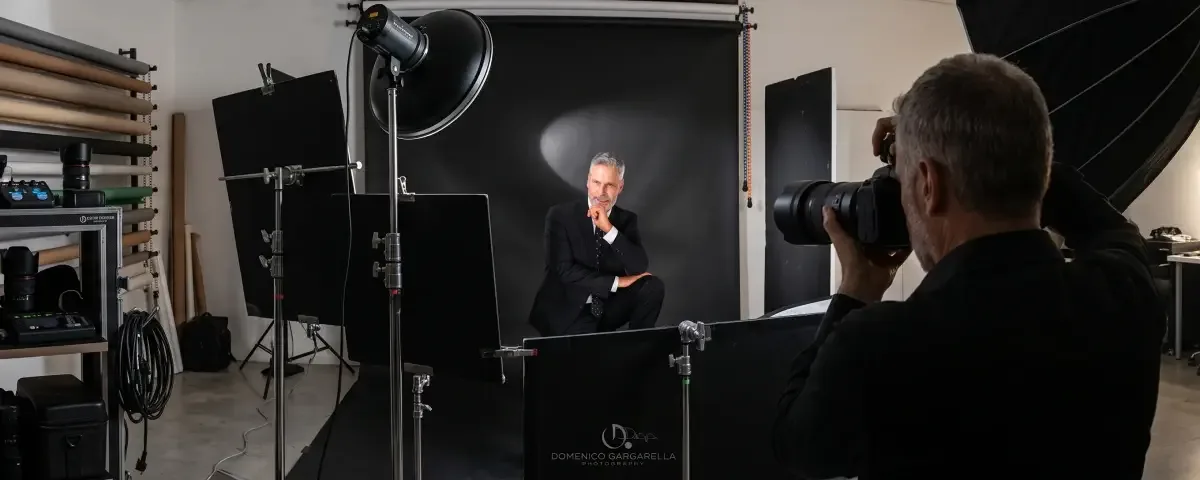 inquadrature ritratto fotografico in studio