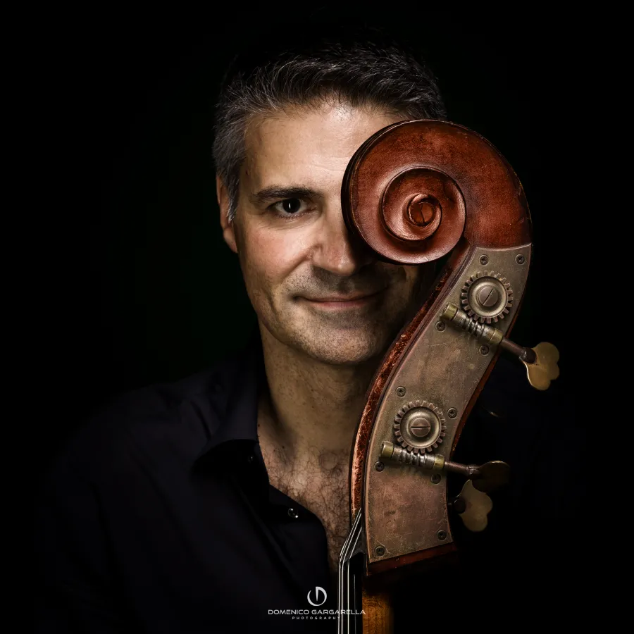 ritratto artistico violoncello chiave di violino