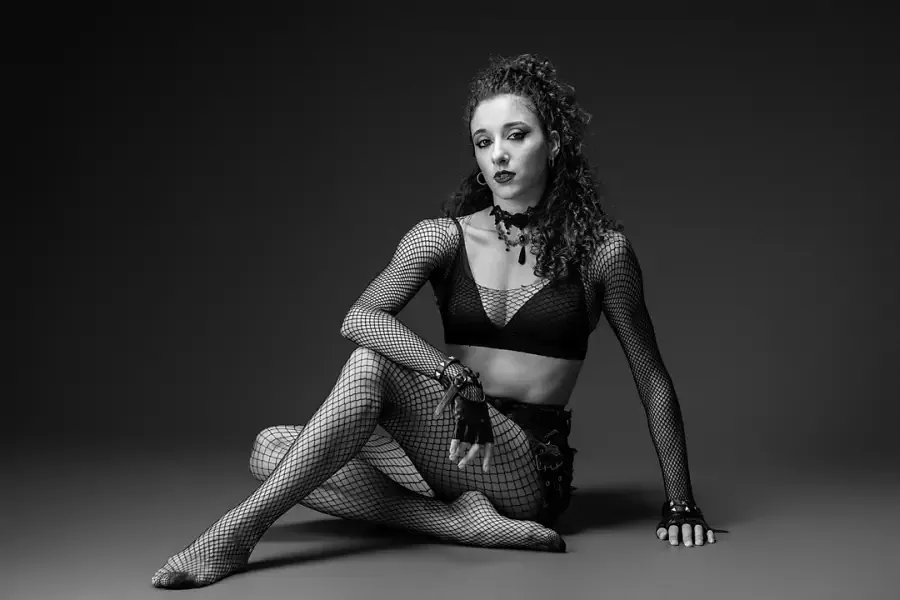 fotografia boudoir bianconero milano lingerie rete